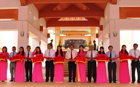 Phó Thủ tướng Trương Hòa Bình dự khánh thành Khu di tích cách mạng tỉnh Long An